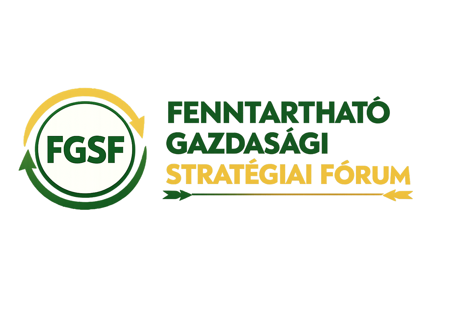 FGSF – Fenntartható Gazdasági Stratégiai Fórum logó